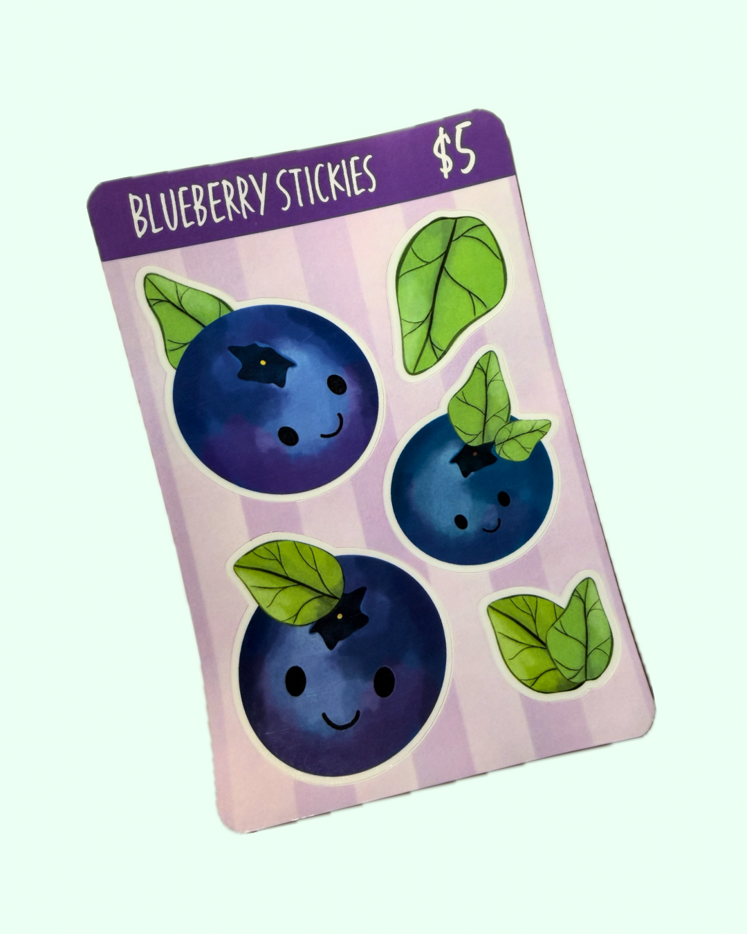 Blueberry Sticker Sheet