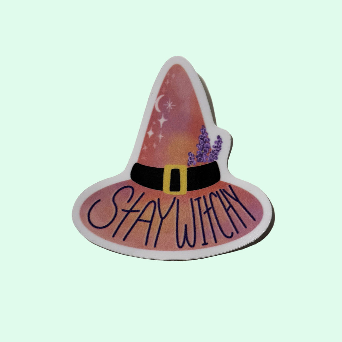 Stay Witchy Halloween Sticker
