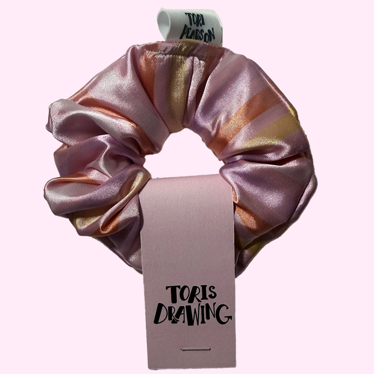 The Bri - Halloween Stripe Pattern Scrunchie
