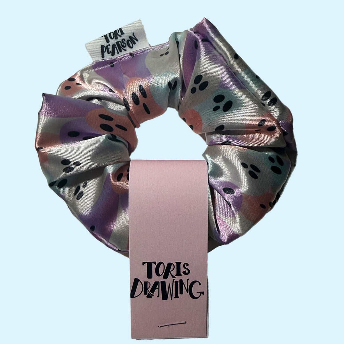 The Souls- Stacked Ghost Halloween Scrunchie