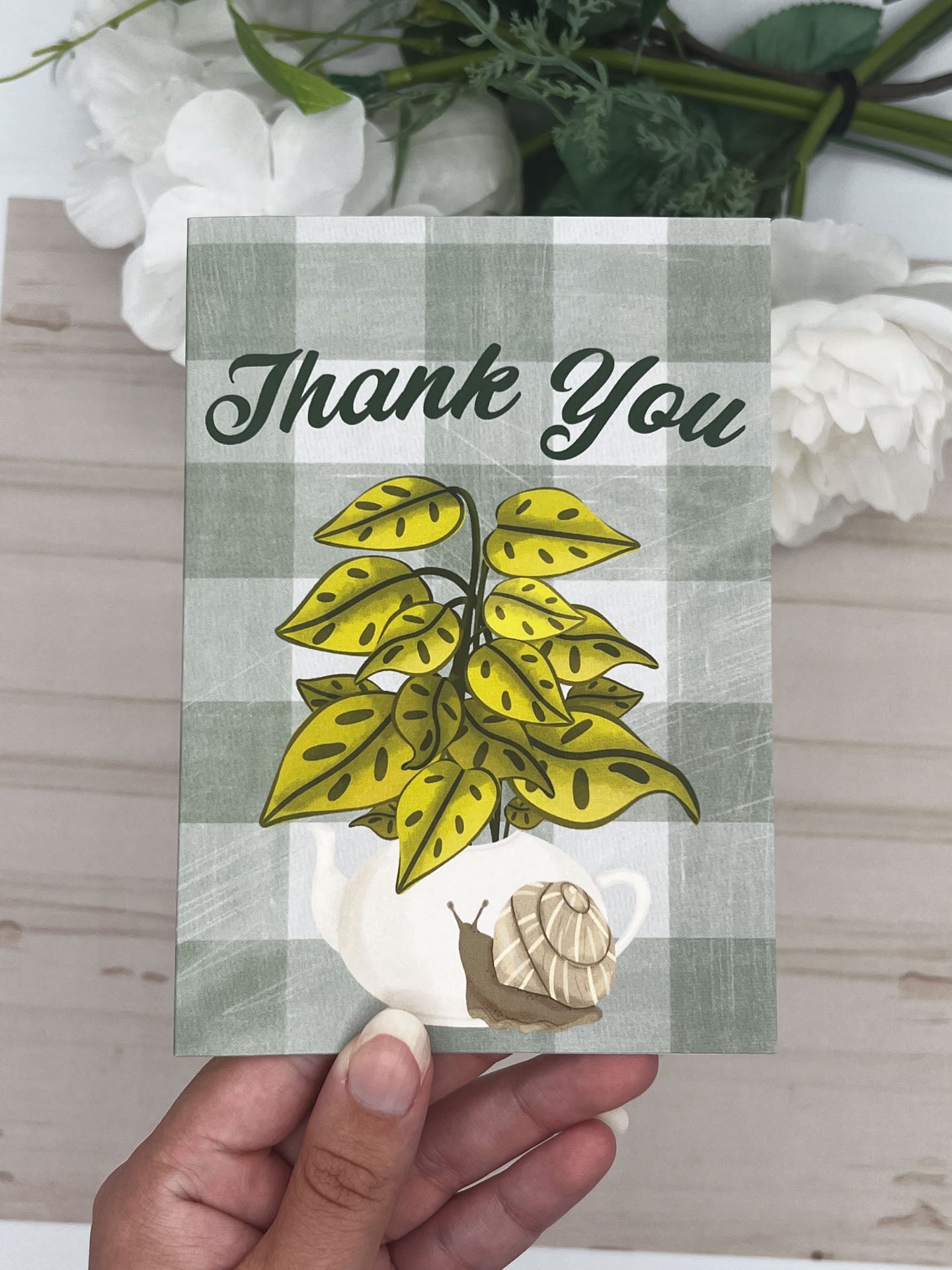 Snail Picnic Greeting Card Collection