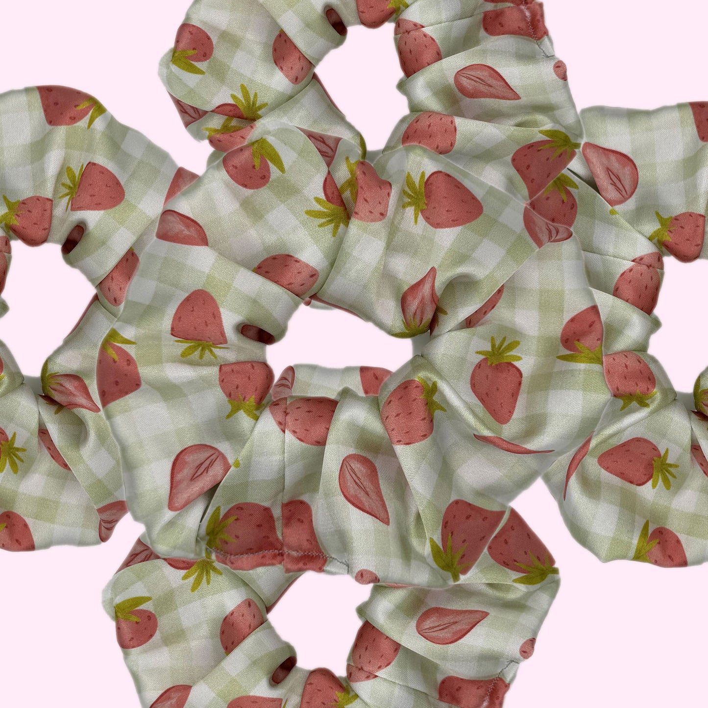 Strawberry Scrunchie