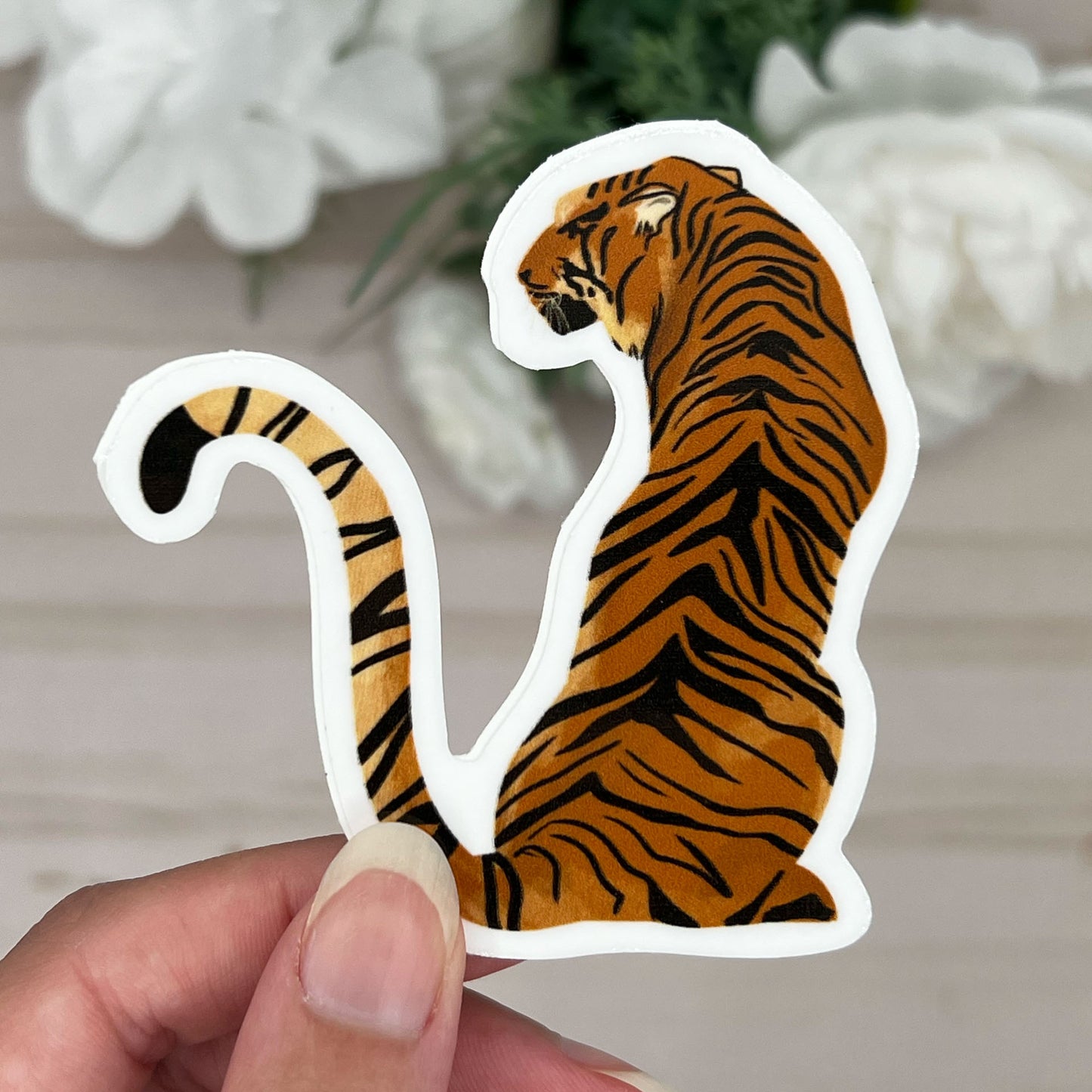 Mighty Tiger Sticker