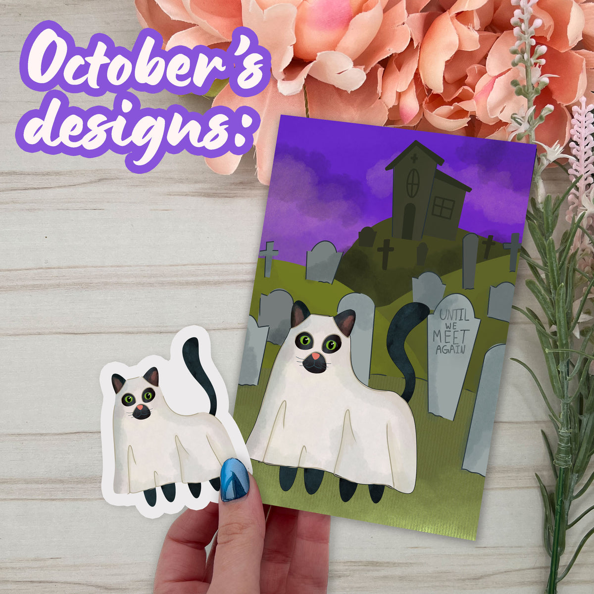 Cat of the month club - October Set