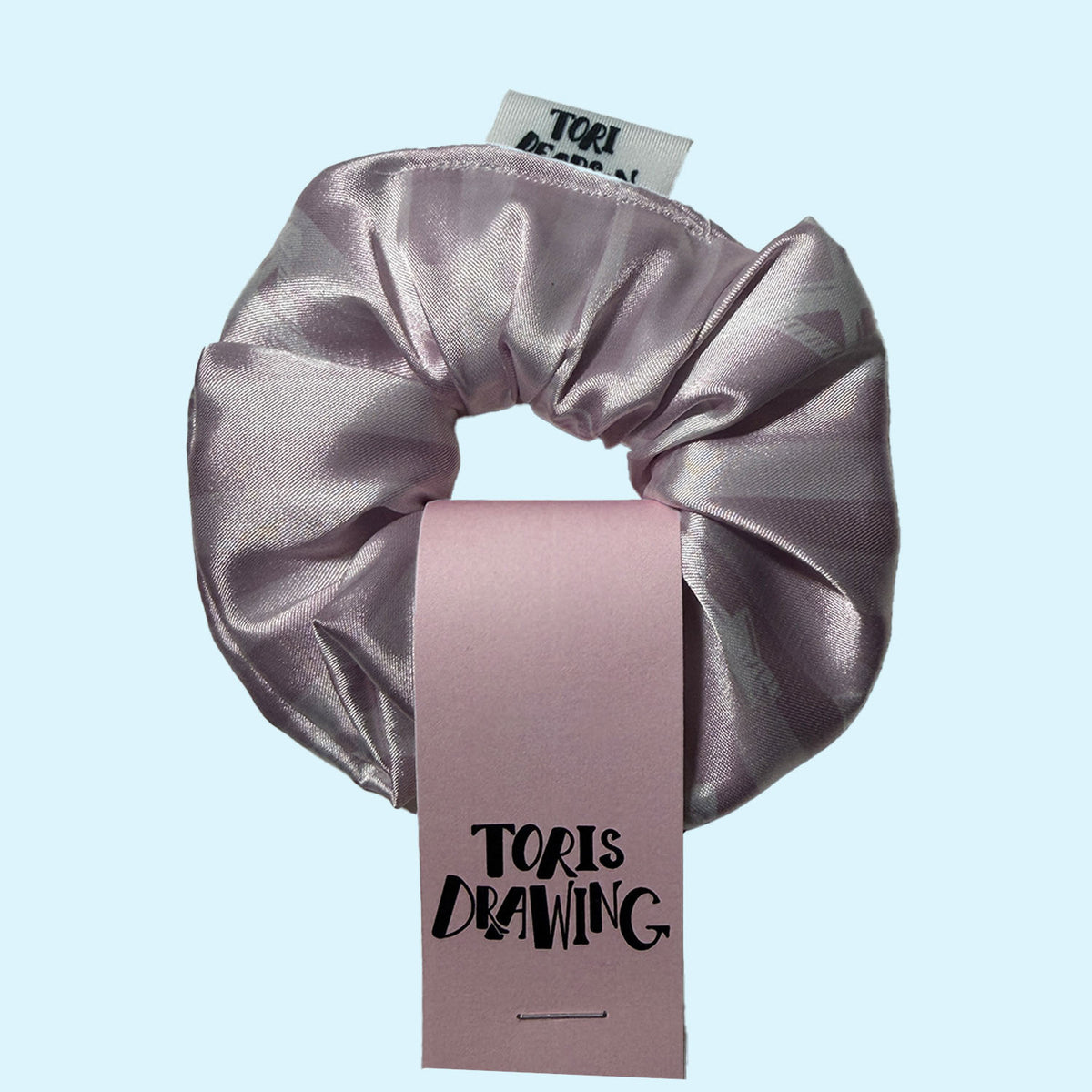 Anchor Pattern Scrunchie