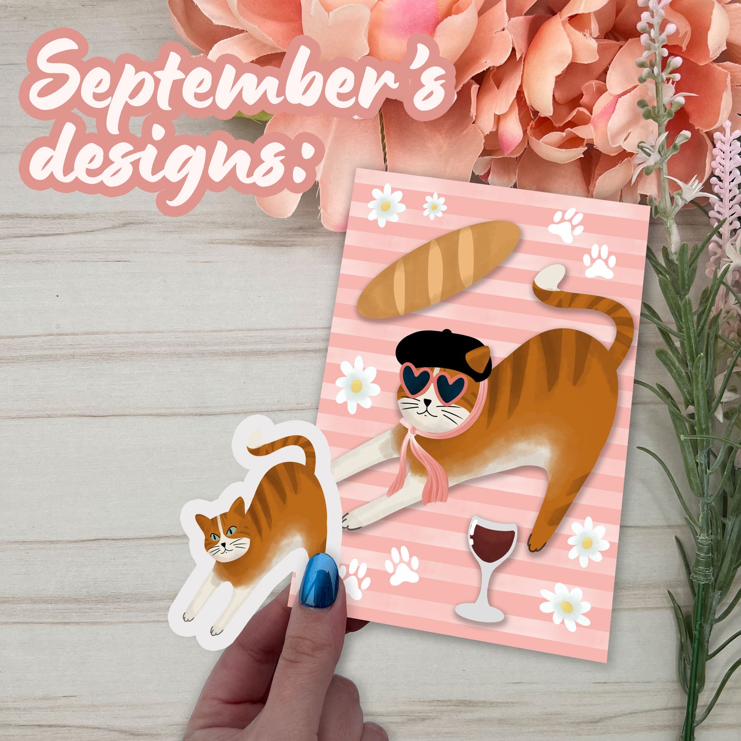 Cat of the month club - September Set