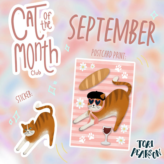 Cat of the month club - September Set