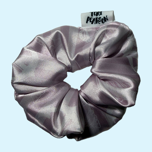 Anchor Pattern Scrunchie
