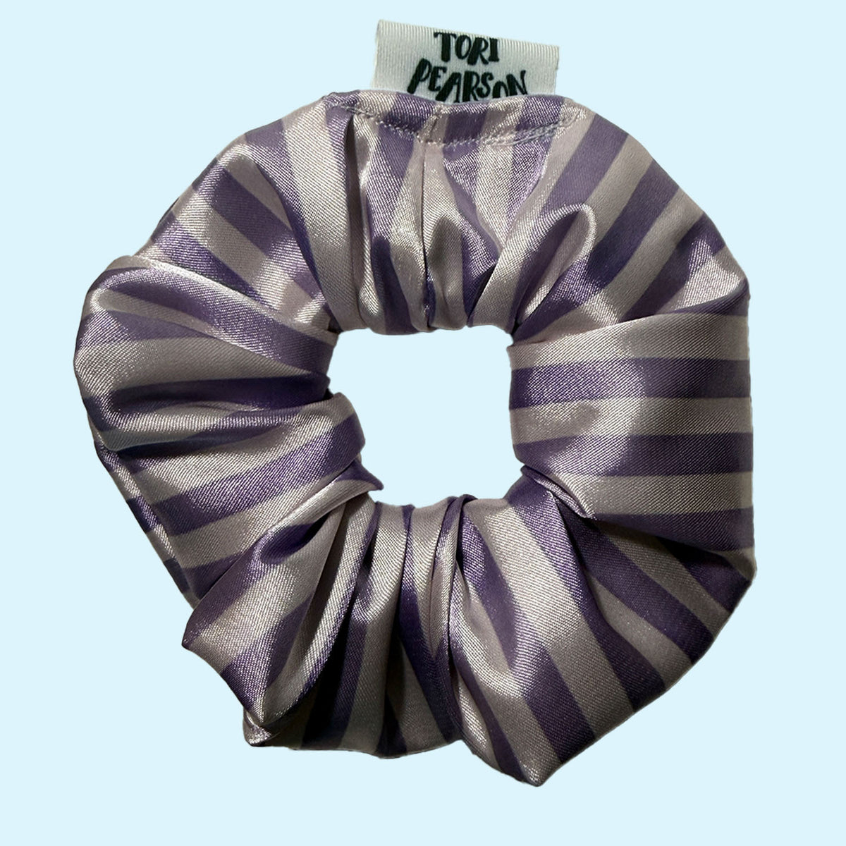 The Abbey - Halloween Stripe Pattern Scrunchie