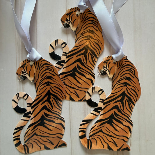 Tiger Shaped Bookmark