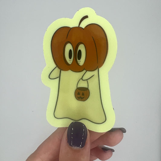 Glow in the Dark Trick or Treat Ghost