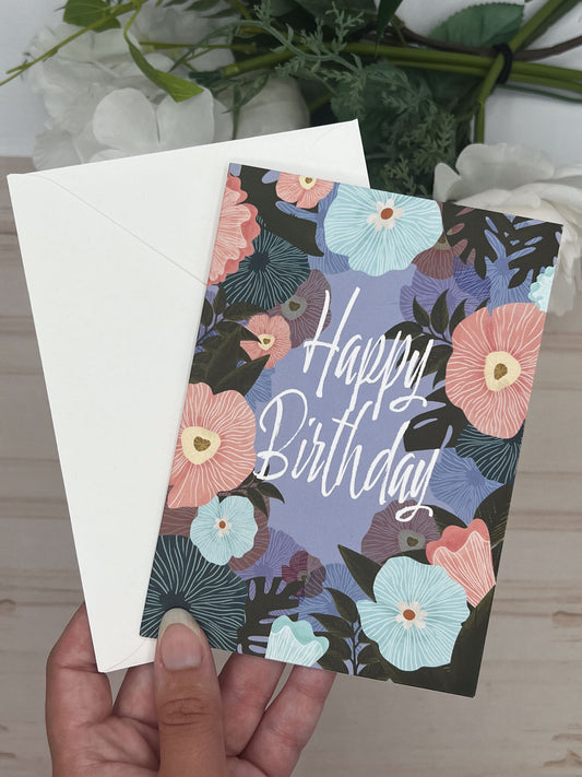 Classic Happy Birthday Card
