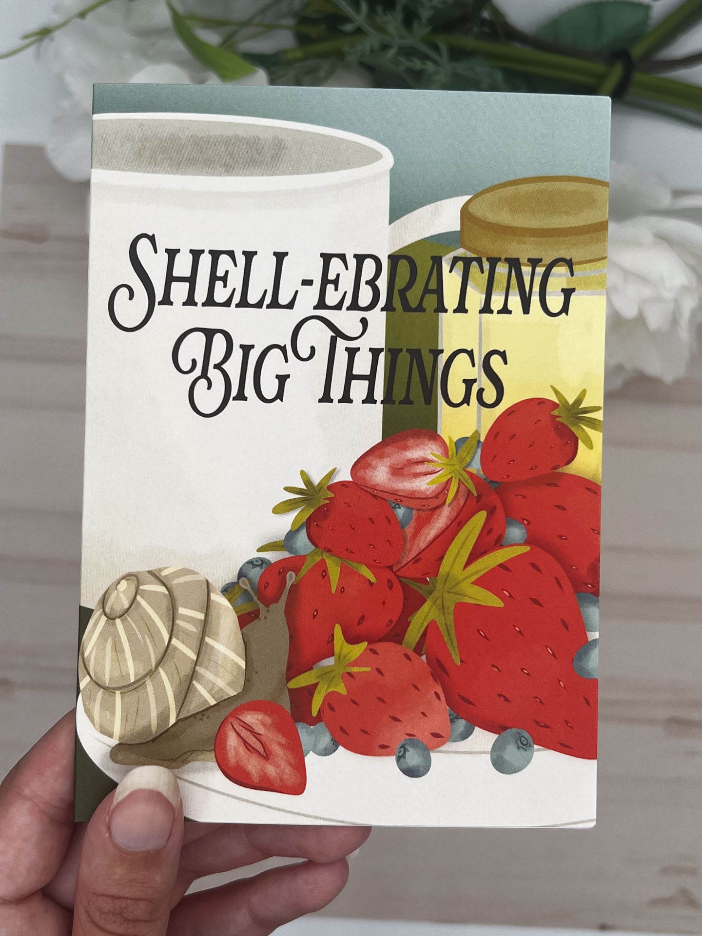 Snail Picnic Greeting Card Collection