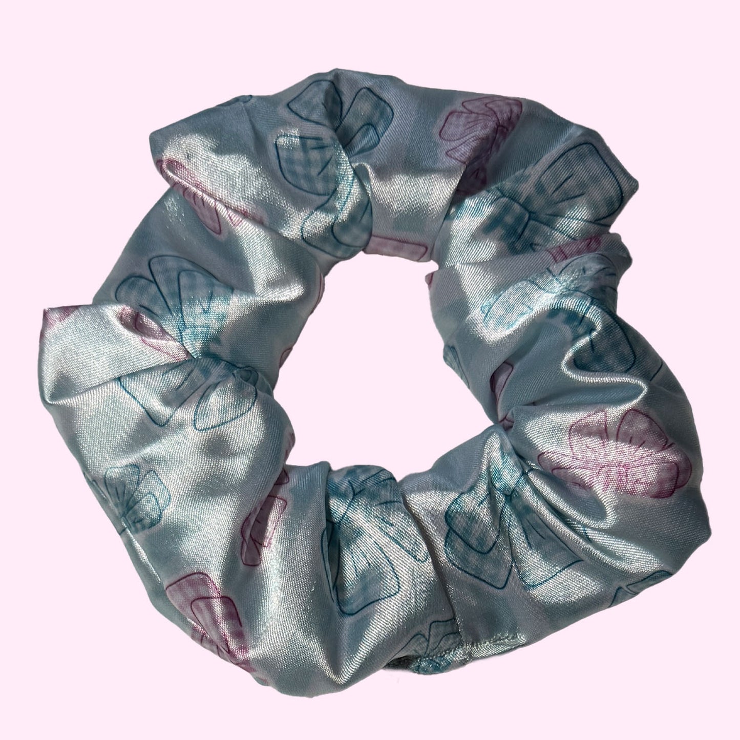Bow Pattern Scrunchie