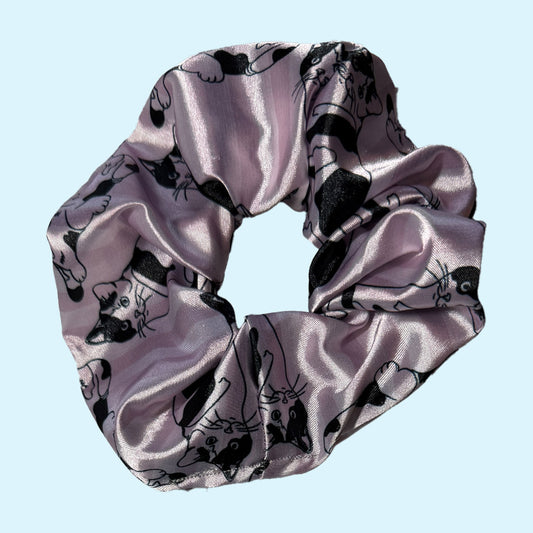 Striped Cat Scrunchie