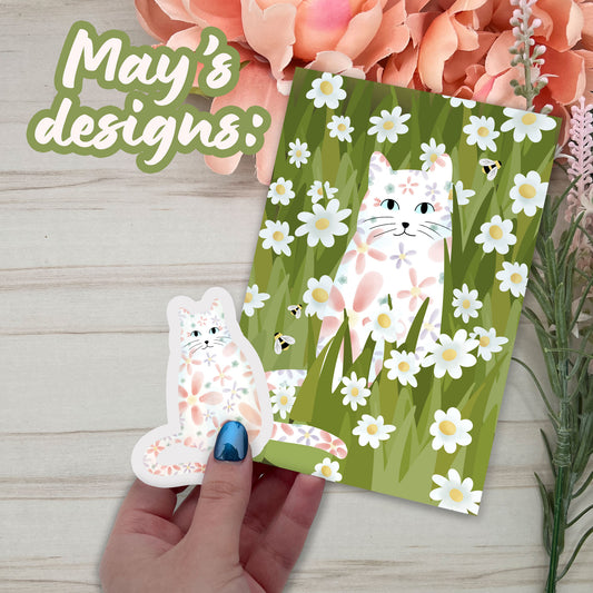Cat of the month club -May Set