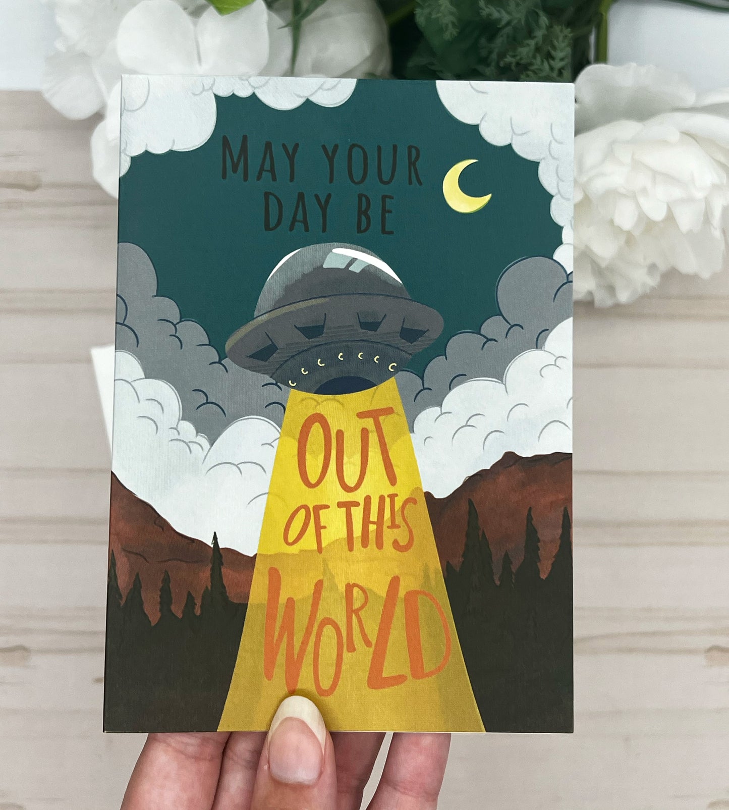 May Your Day be Out of this World Birthday Card
