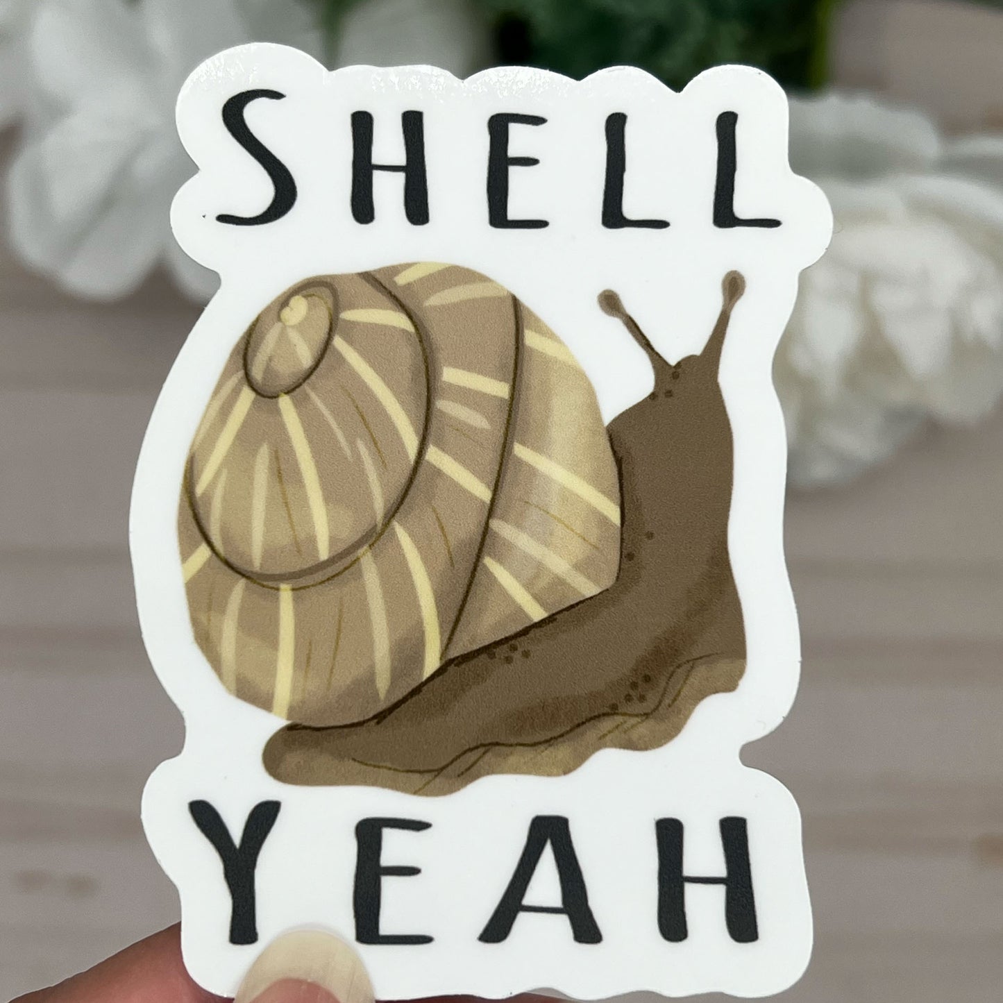 Shell Yeah Sticker