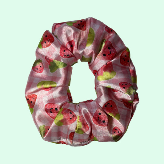Cute Strawberry Scrunchie